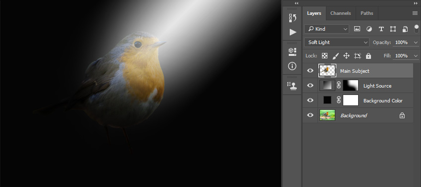 Photoshop制作夢幻耶穌光和高光背景【英】