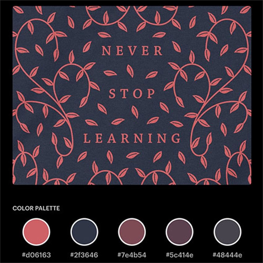 流行配色板合集和在線mockup制作網站