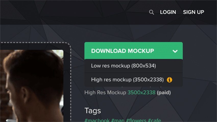 流行配色板合集和在線mockup制作網站