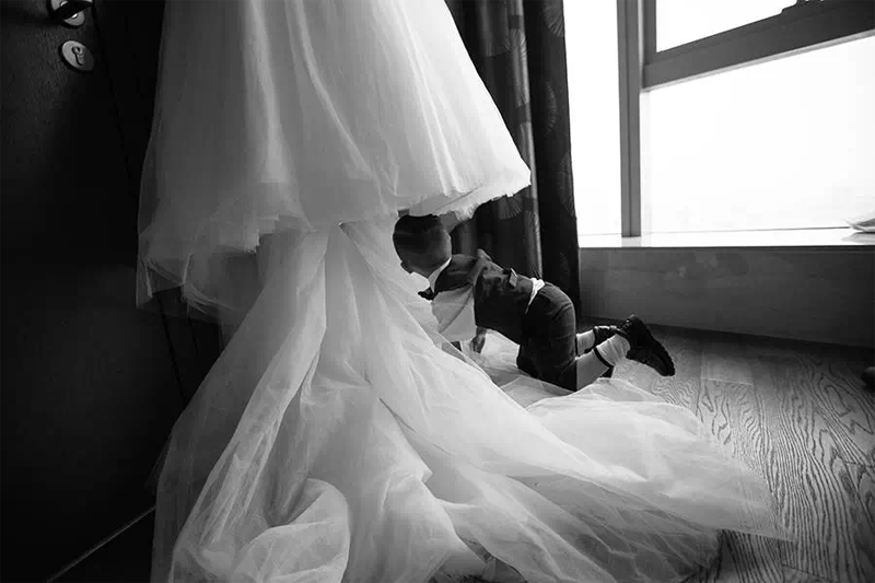 解析如何用黑白影像拍好婚禮作品