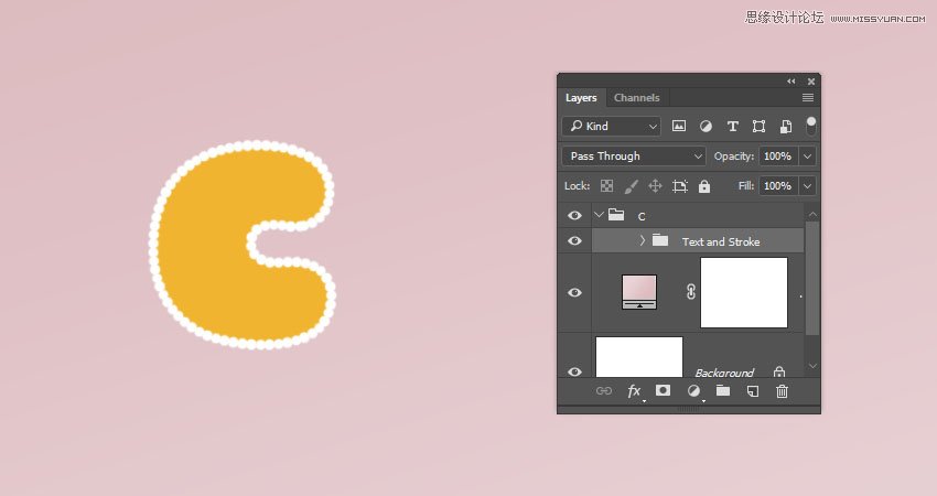 Photoshop制作可愛的糖果餅干字【英】
