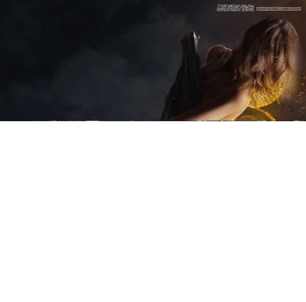 Photoshop合成在天空中飛行的天使【英】