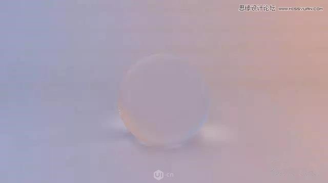 C4D制作透明的玻璃材質水晶城教程