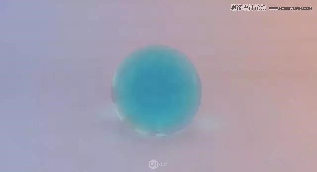 C4D制作透明的玻璃材質水晶城教程