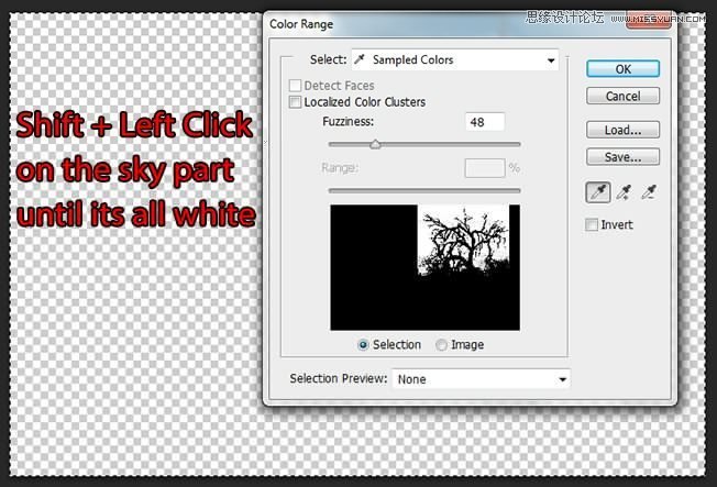 Photoshop合成被樹妖困住的女孩【英】