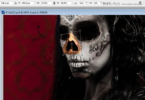 Photoshop�ϳɿֲ���Ч���fʥ������Ӣ��