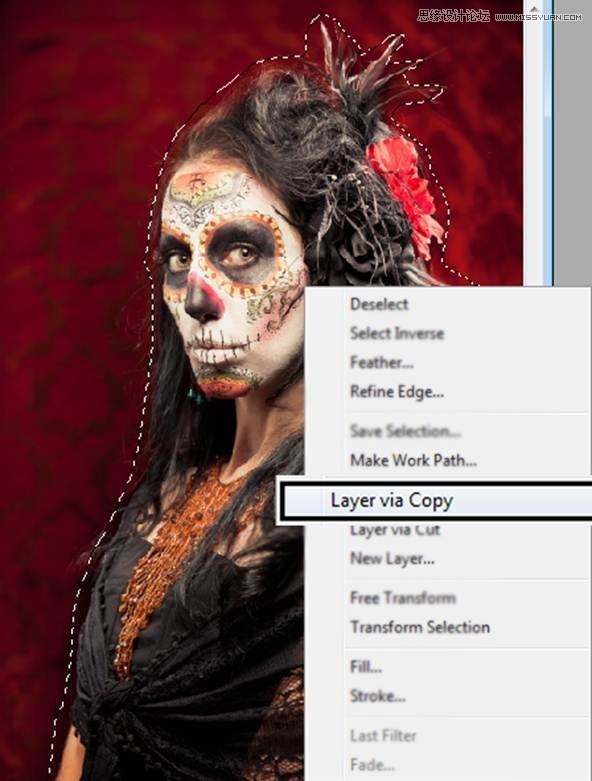 Photoshop合成恐怖特效的萬圣節(jié)人像【英】