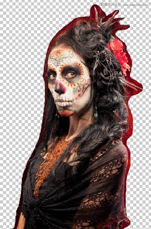 Photoshop合成恐怖特效的萬圣節(jié)人像【英】