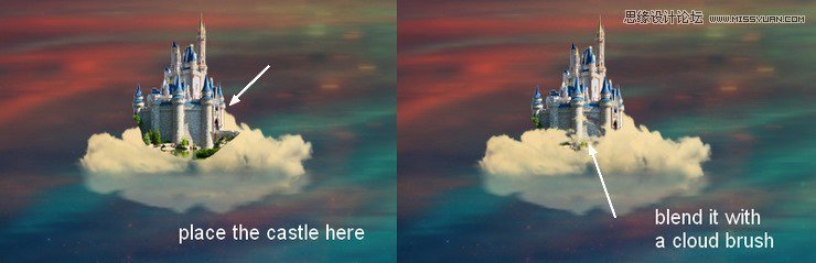 Photoshop合成絢麗空中翱翔的仙子【英】