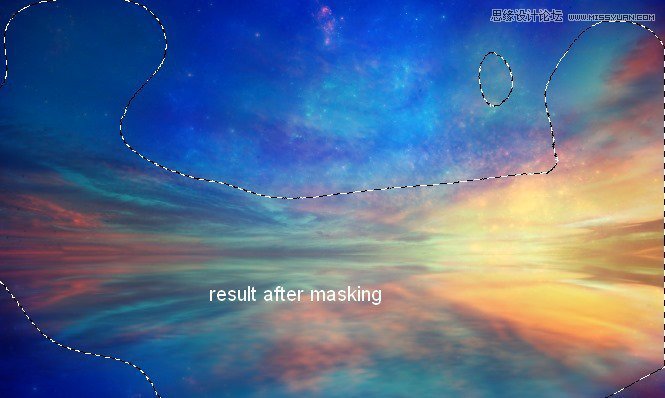 Photoshop合成絢麗空中翱翔的仙子【英】