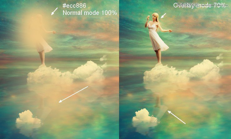 Photoshop合成絢麗空中翱翔的仙子【英】