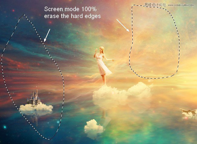 Photoshop合成絢麗空中翱翔的仙子【英】