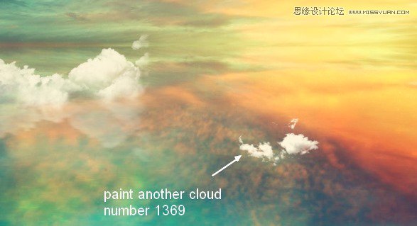 Photoshop合成絢麗空中翱翔的仙子【英】