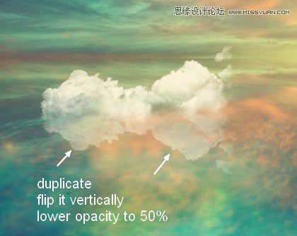 Photoshop合成絢麗空中翱翔的仙子【英】