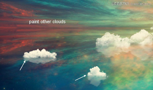 Photoshop合成絢麗空中翱翔的仙子【英】