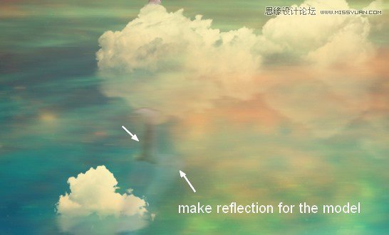 Photoshop合成絢麗空中翱翔的仙子【英】