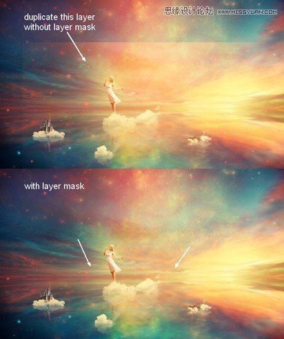 Photoshop合成絢麗空中翱翔的仙子【英】