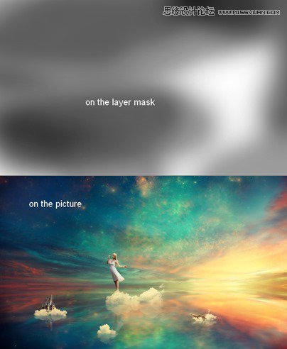 Photoshop合成絢麗空中翱翔的仙子【英】