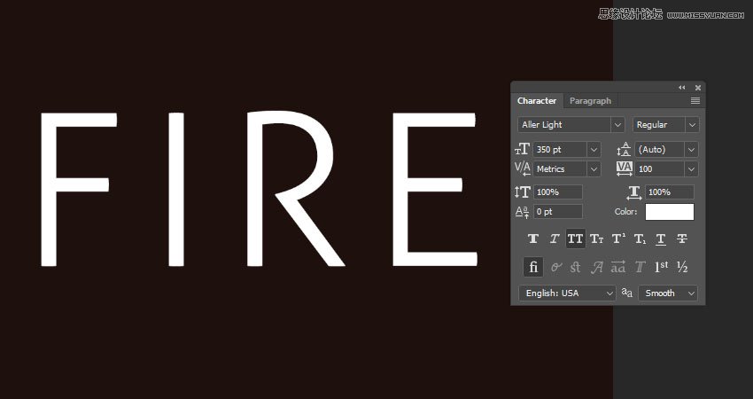 Photoshop設(shè)計(jì)火焰燃燒藝術(shù)字教程【英】