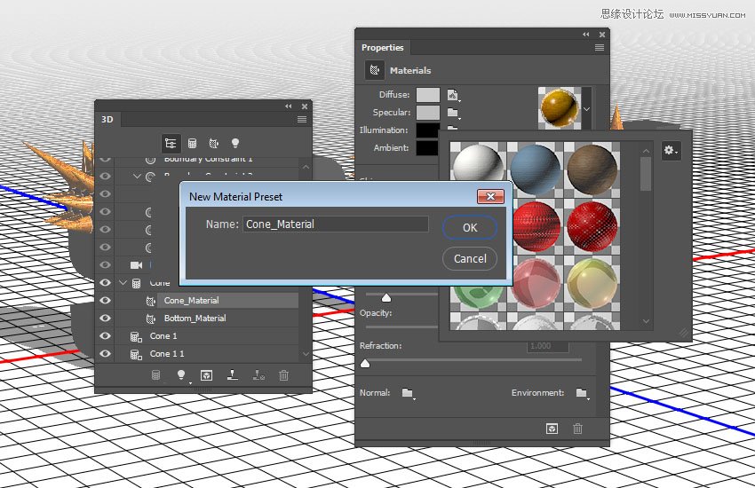 Photoshop制作金屬質(zhì)感的3D立體字【英】