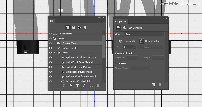Photoshop制作金屬質(zhì)感的3D立體字【英】