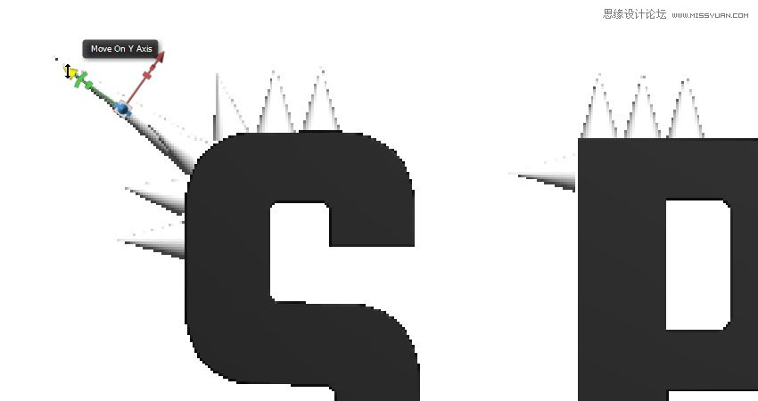 Photoshop制作金屬質(zhì)感的3D立體字【英】