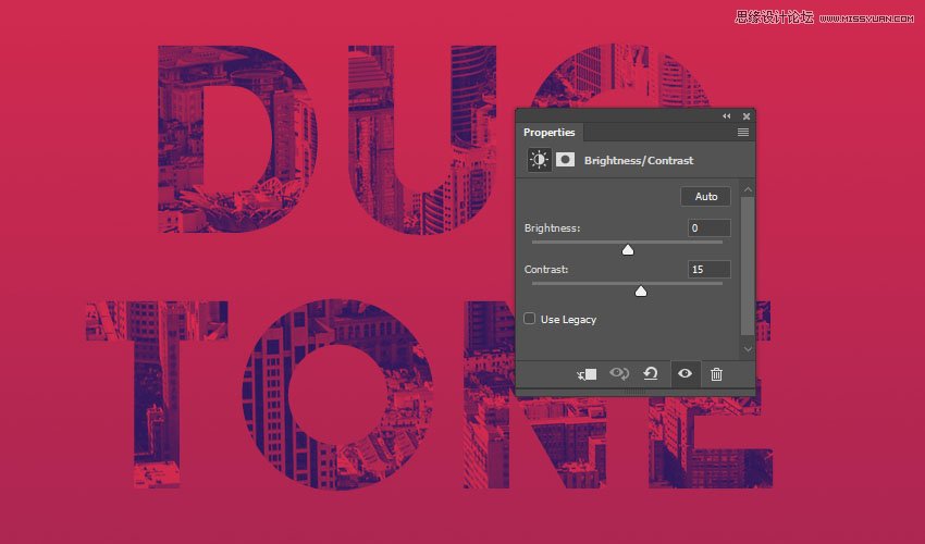 Photoshop制作復古雙重曝光字體