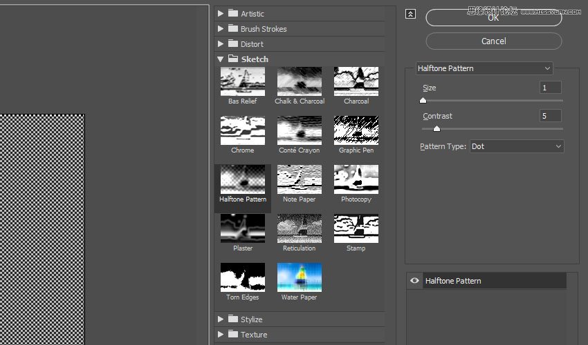 Photoshop制作復古雙重曝光字體