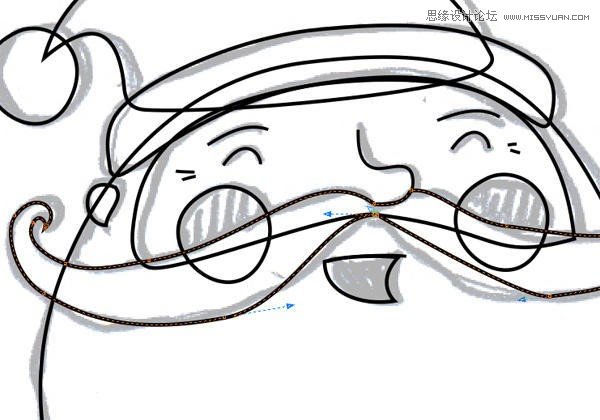 CorelDRAW繪制卡通風格的圣誕節插畫