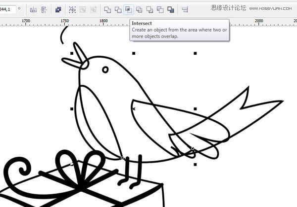 CorelDRAW繪制卡通風格的圣誕節插畫