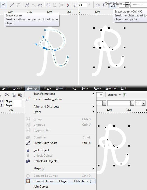 CorelDRAW繪制卡通風格的圣誕節插畫