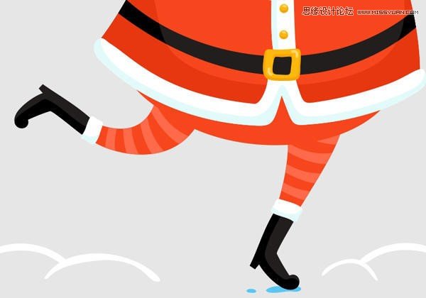 CorelDRAW繪制卡通風(fēng)格的圣誕節(jié)插畫