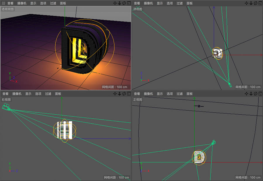 C4D��؛�̳̣�������Ⱦ���ɽ̳�