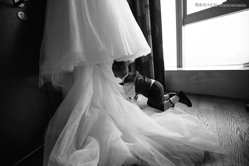 詳解如何使用黑白影像拍好婚禮