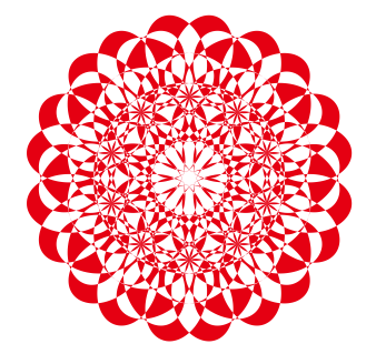 CorelDRAW制作剪紙風(fēng)格的創(chuàng)意花紋