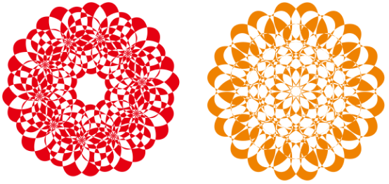 CorelDRAW制作剪紙風(fēng)格的創(chuàng)意花紋