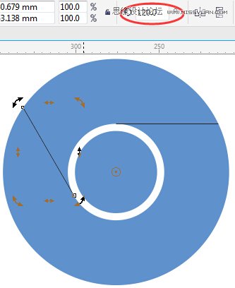 CorelDRAW繪制谷歌瀏覽器LOGO