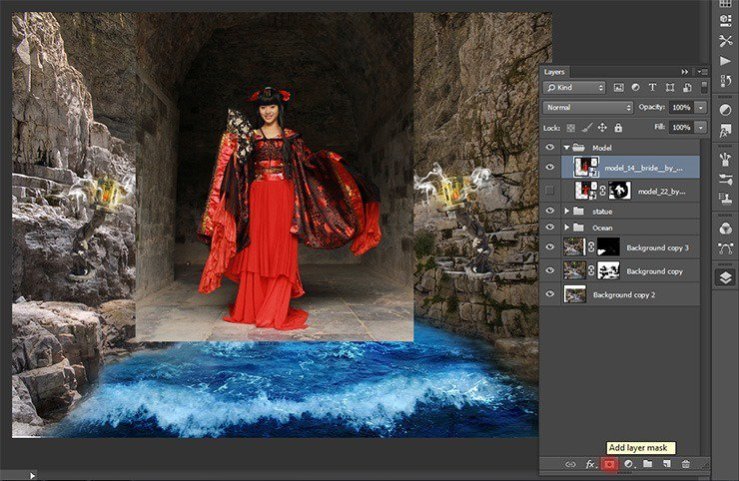Photoshop合成正在施法的巫師【英】
