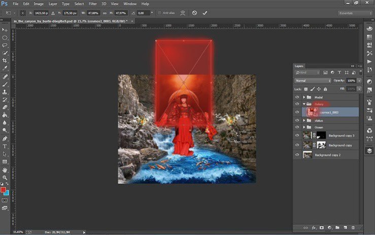 Photoshop合成正在施法的巫師【英】
