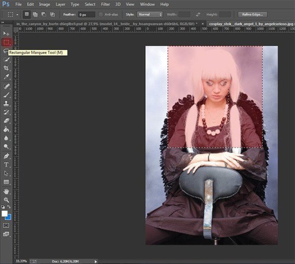 Photoshop合成正在施法的巫師【英】