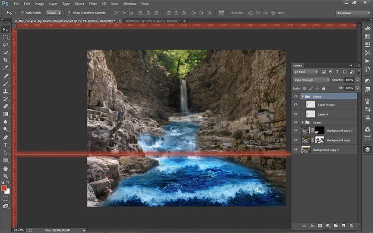 Photoshop合成正在施法的巫師【英】
