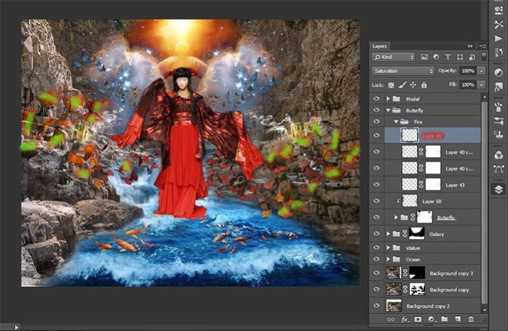 Photoshop合成正在施法的巫師【英】