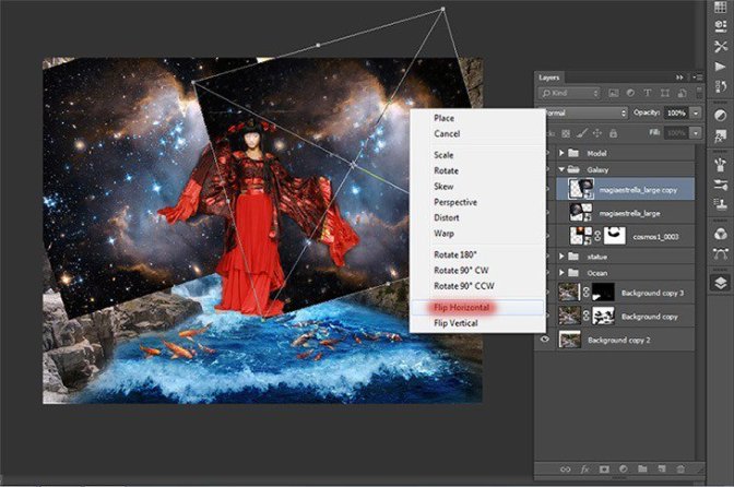 Photoshop合成正在施法的巫師【英】
