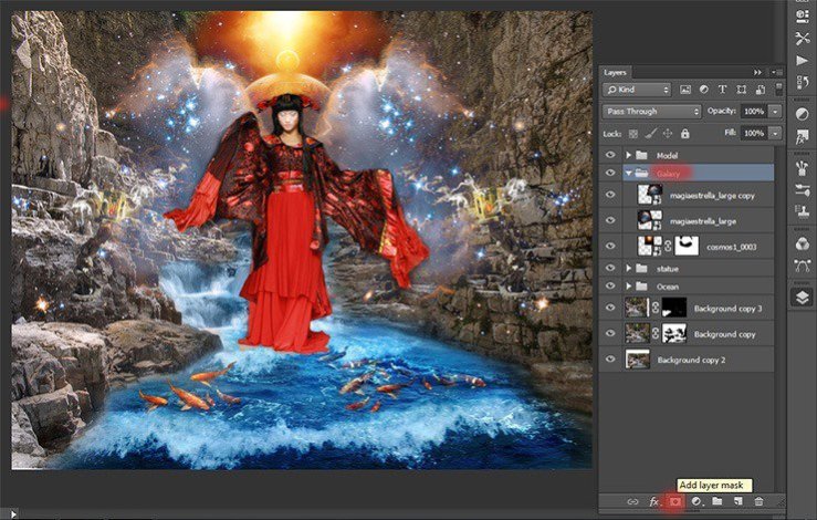 Photoshop合成正在施法的巫師【英】
