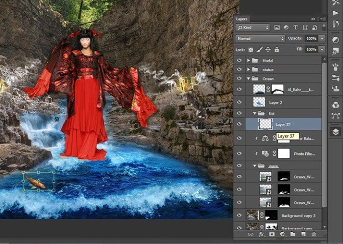 Photoshop合成正在施法的巫師【英】