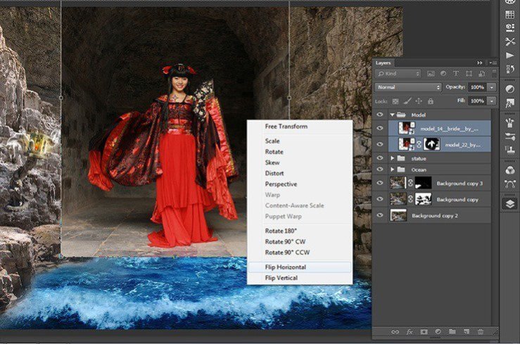 Photoshop合成正在施法的巫師【英】