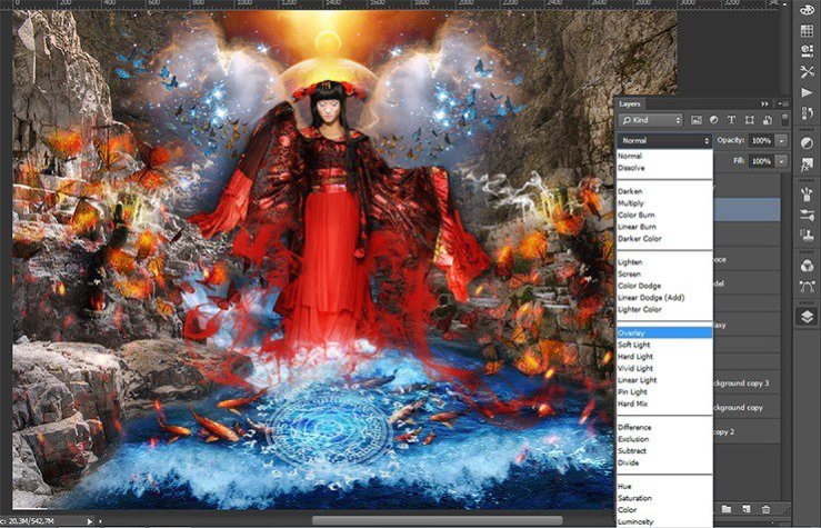 Photoshop合成正在施法的巫師【英】