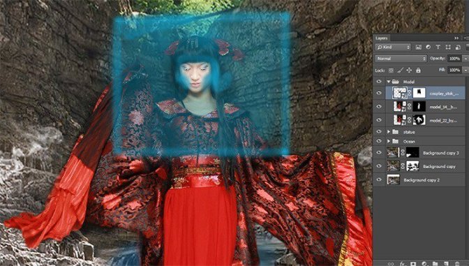 Photoshop合成正在施法的巫師【英】