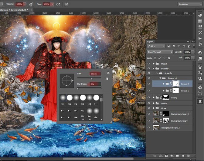 Photoshop合成正在施法的巫師【英】