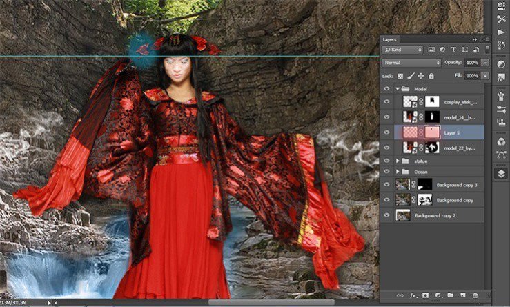 Photoshop合成正在施法的巫師【英】